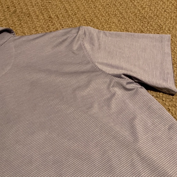 Fish Hippie Co. Light Purple and White Golf Shirt Size S - Picture 9 of 9